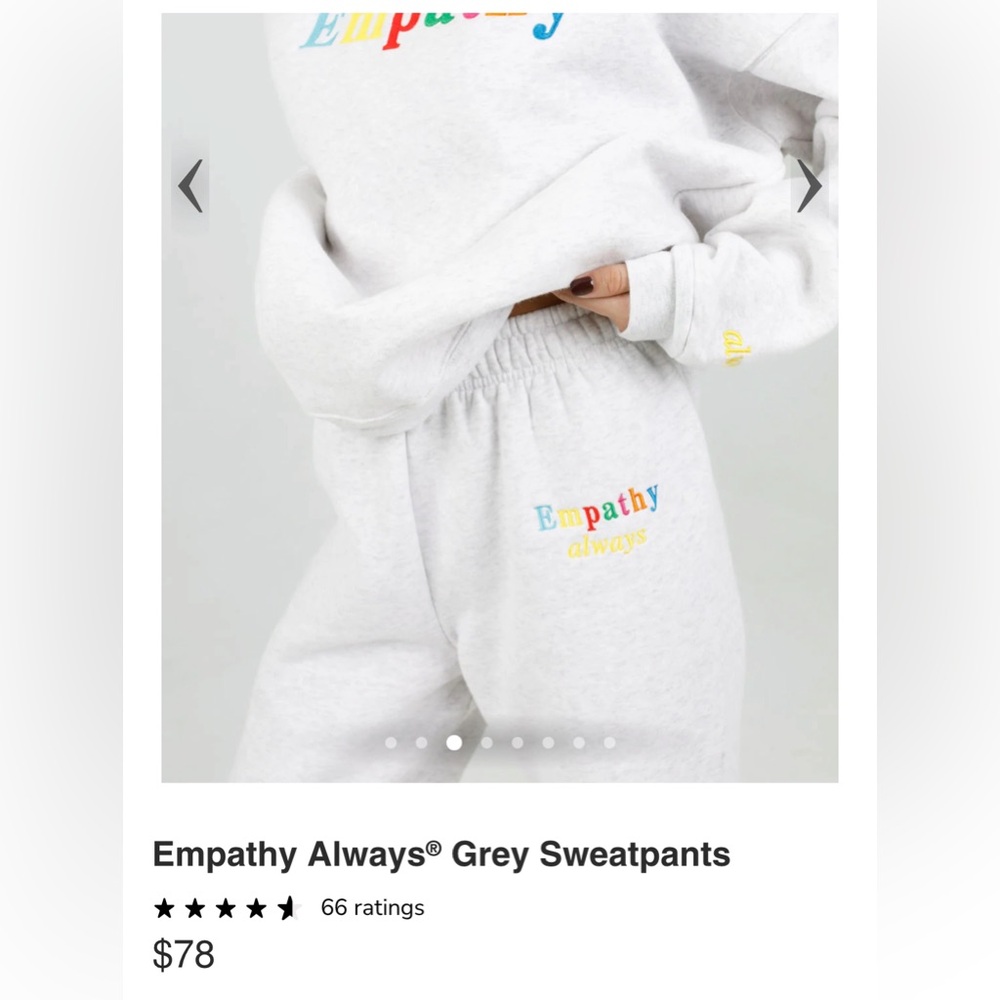 The Mayfair Group Empathy Sweatpants - size s/m